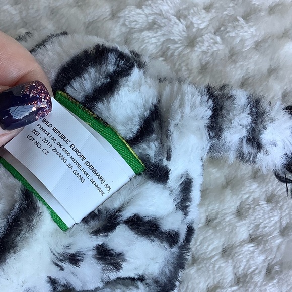 Wild Republic Zebra Baby Stuffed Animal Plush Toy - Black and White 8 Inch - Picture 11 of 11